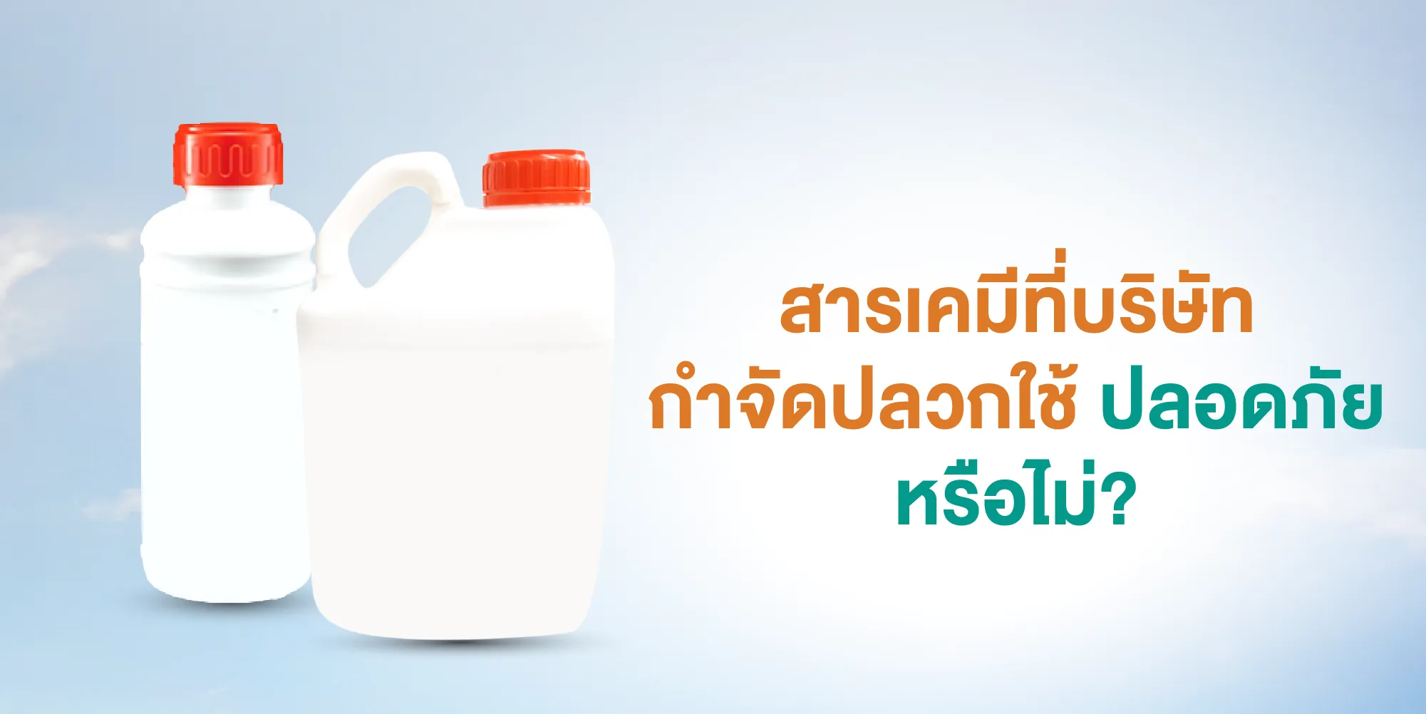 สารเคมีที่บริษัทกำจัดปลวกใช้ ปลอดภัยหรือไม่